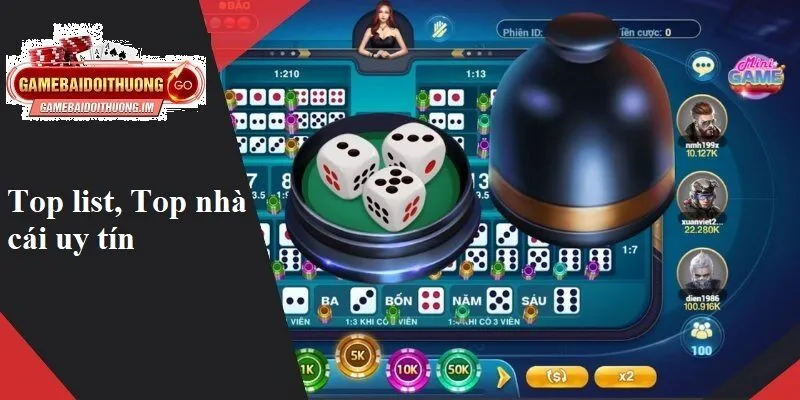 Giới thiệu Top list, Top nhà cái uy tín