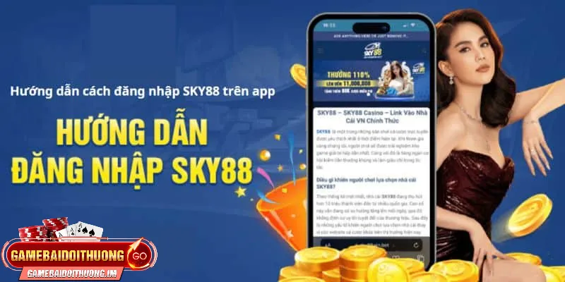 Hướng dẫn đăng nhập Sky88 trên ứng dụng di động