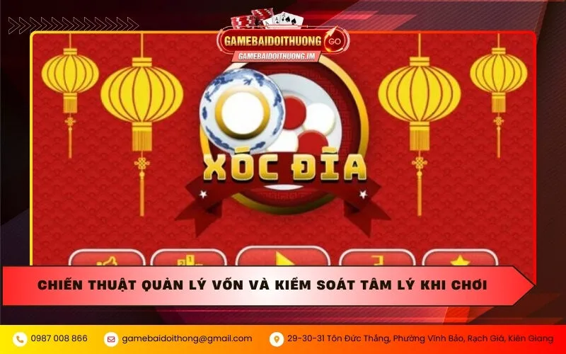 Chiến thuật quản lý vốn và kiểm soát tâm lý khi chơi