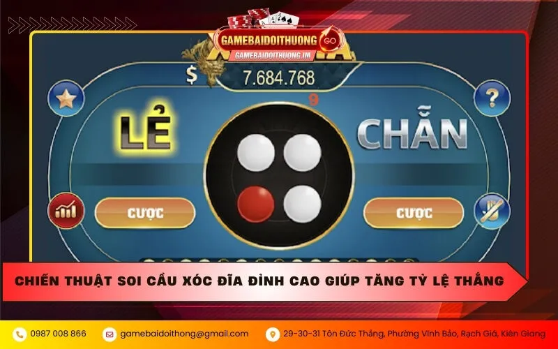 chien thuat soi cau xoc dia dinh cao giup tang ty le thang Chiến thuật soi cầu xóc đĩa đỉnh cao giúp tăng tỷ lệ thắng