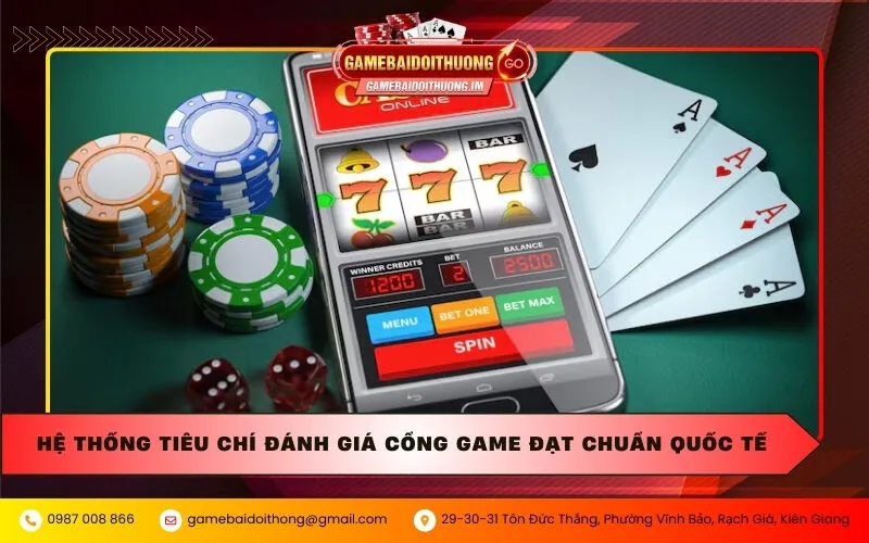 Hệ thống tiêu chí đánh giá cổng game đạt chuẩn quốc tế
