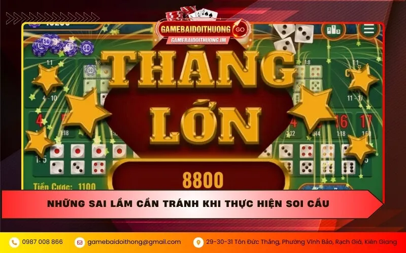 nhung sai lam can tranh khi thuc hien soi cau Những sai lầm cần tránh khi thực hiện soi cầu