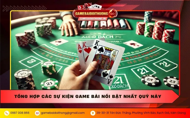 sự kiện game bài